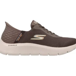 Baskets*Skechers Go Walk Flex Hands Up BRN
